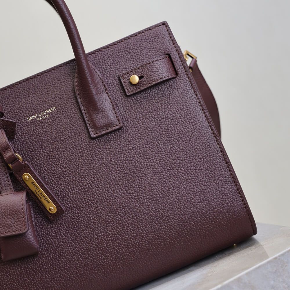 YSL SAC DE JOUR IN SUPPLE GRAINED LEATHER   BABY(HIGH-END GRADE)