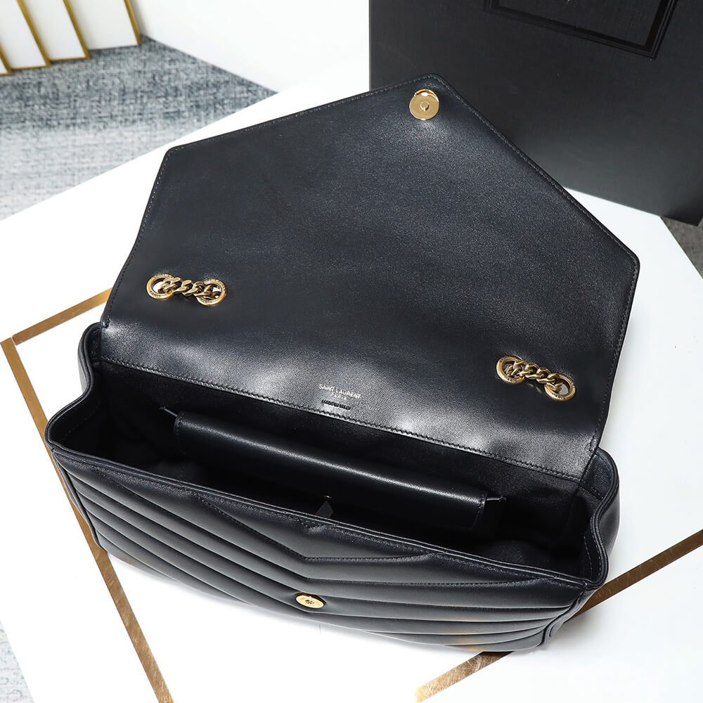 YSL LOULOU large in MATELASSE lambskin(HIGH-END GRADE)