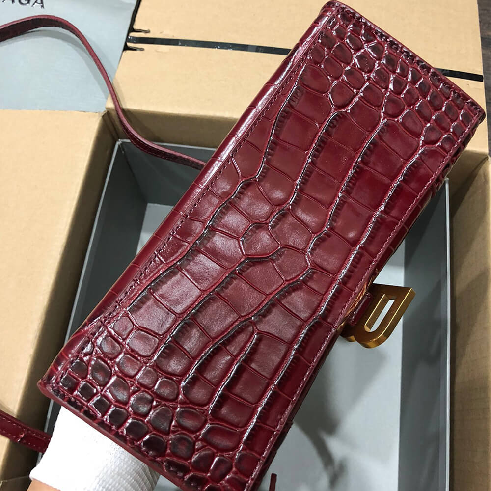 Balenciaga Hourglass Handbag Small(high-end grade)