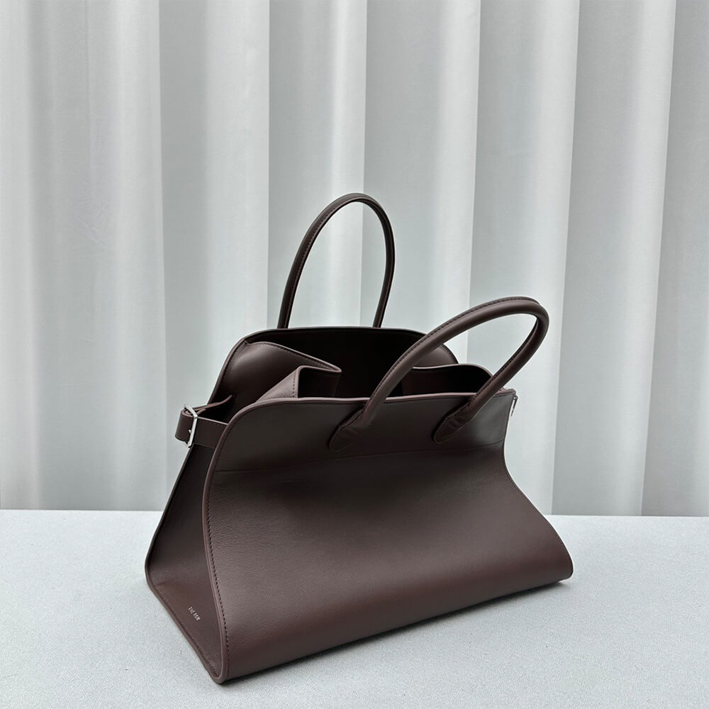 THE ROW Soft Margaux 15 leather bag(High-end Grade)