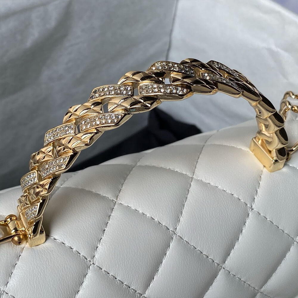 CHANEL Mini Flap Bag with Top Handle