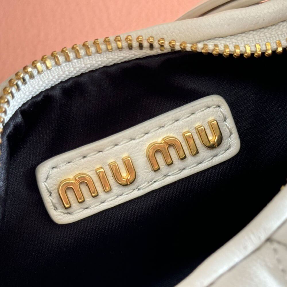 Mini Wander matelasse nappa leather hobo bag(high-end grade)