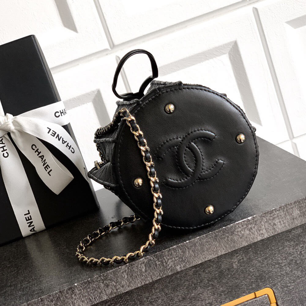 CHANEL Mini Bucket Bag(HIGH-END GRADE)