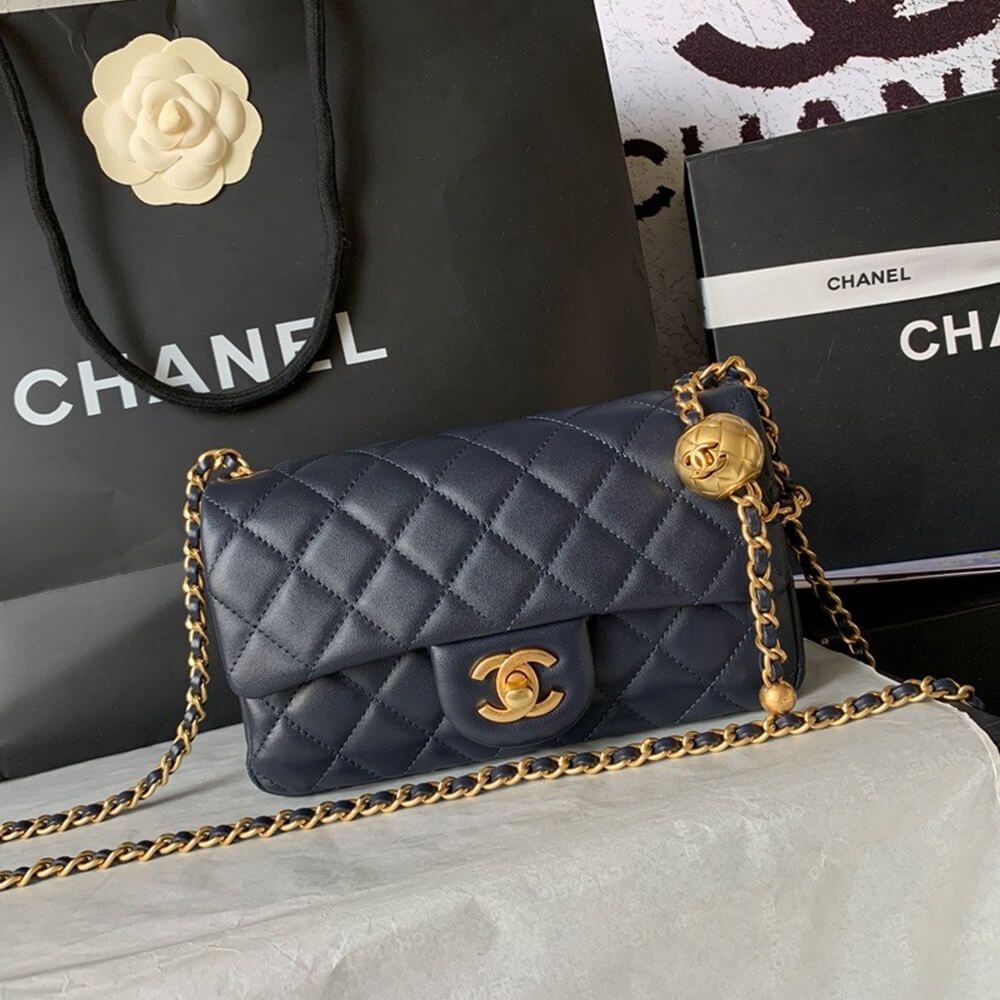 Chanel Pearl Crush Mini Rectangular Flap