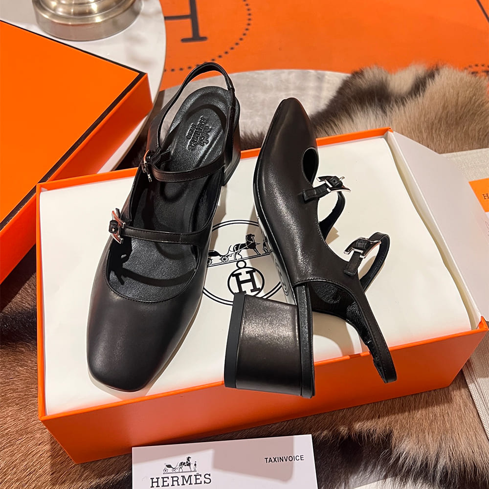 HERMES Jackie 50 pump