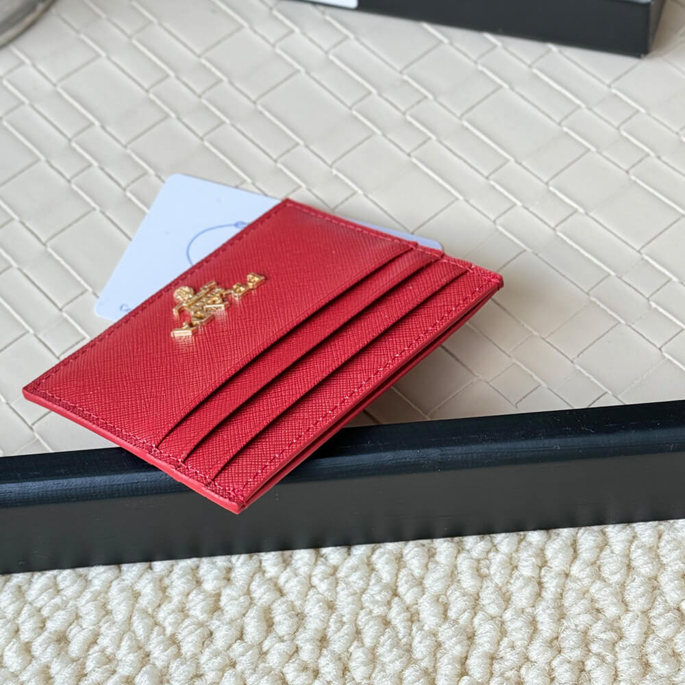 Prada Saffiano Leather Card Holder