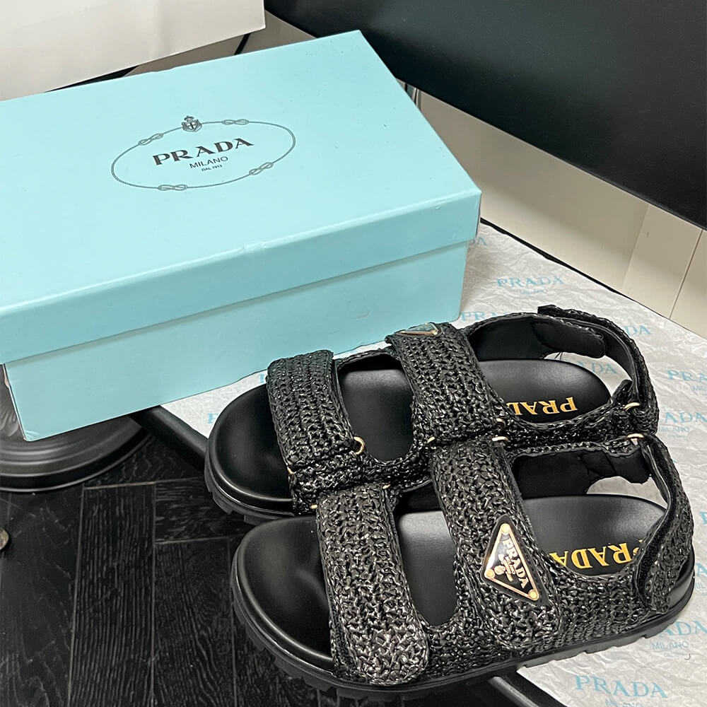 Prada Crochet sandals