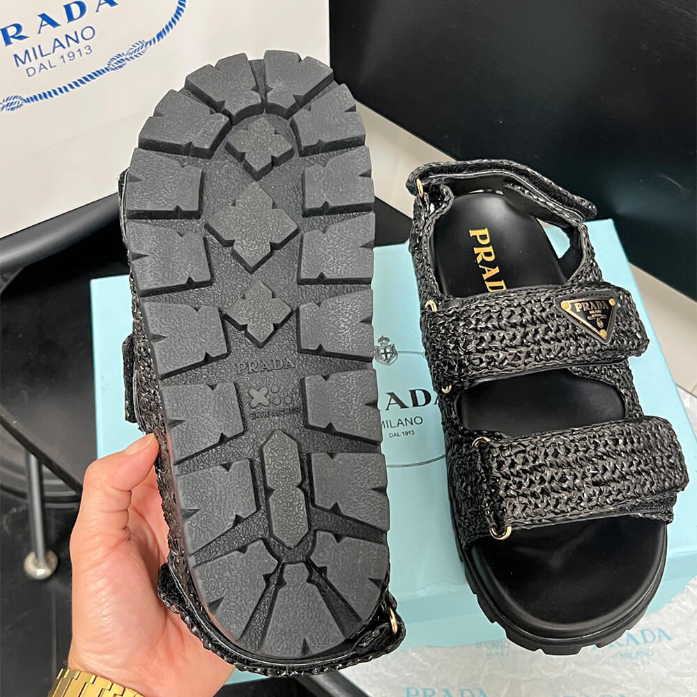 Prada Crochet sandals