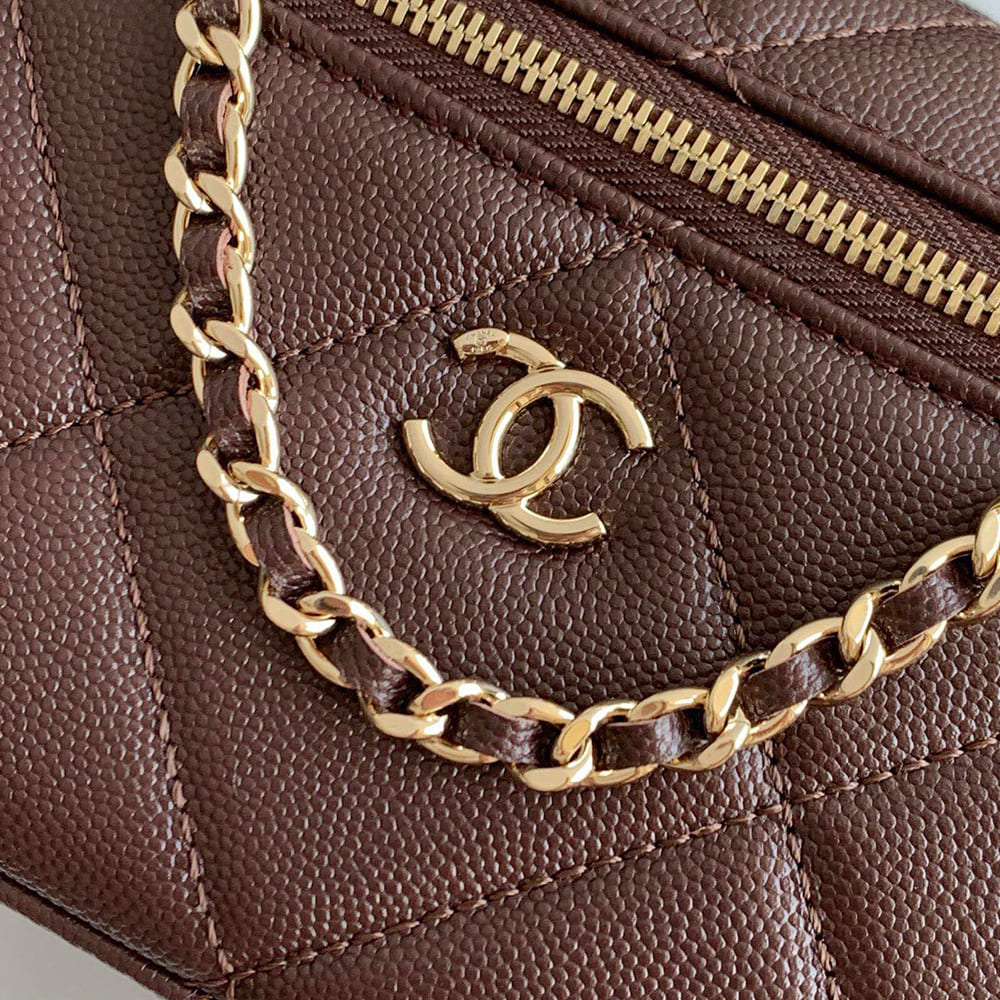 CHANEL Vanity with Chain(high-end grade)